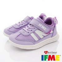 ★IFME日本健康機能童鞋-輕量穩定機能款IF20-080402紫(中小童段)