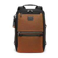 TUMI Alpha Bravo Dynamic Backpack Bag - Tas Ransel Pria - Red/Lime