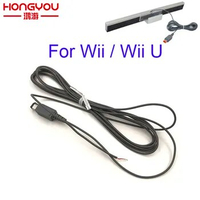 20pcs Original Replacement Connect Cables Wire For Nintendo Wii Infrared Sensor Bar Cable Sticky For Wii U Host Port Cable