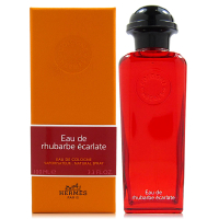 【Hermes 愛馬仕】Eau de Rhubarbe Ecarlate 緋紅火參古龍水 EDC 100ml(平行輸入)