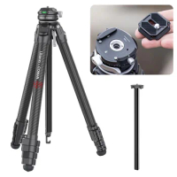 Ulanzi Zero F38 Lightweight Travel Tripod Full Carbon Fiber Professional Outdoor Tripod Monopod With