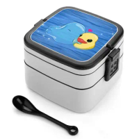 Puddle Slime Bento Box Leakproof Food Container for Kids Slime Rancher Video Games Gry Wideo Slimes Puddle Slime Nerd Nerdy