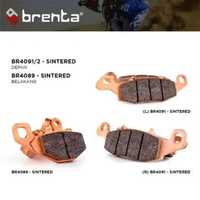 Kampas Rem Sinter Brenta Kawasaki ER6N/F/Versys 650 Original Satu Set