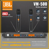 Vm500 one-with-two professional wireless handheld microphone U-segment adjustable microphone singing performance