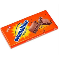 Coklat / Chocolate Bar Impor Ovomaltine Crunchy Extra, Noir, Original, Choc Ovo 3x, 12x Mini Pack, N