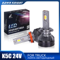 2PCS 24V Led Bulb For Light Truck H4 H7 H1 H3 H11 6000K Led 24V Truck Low Beam High Beam Led Headlight Truck Light Only For 24V