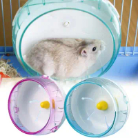 Silent Hamster Running Wheel Silent Pet Mouse Running Toy Quiet Spinning Running Exercise Wheel For Dwarf Syrian Hamster Gerbil