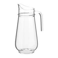TILLBRINGARE 玻璃瓶, 水壺, 透明玻璃