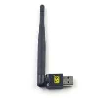 FREESAT TV mini wireless USB WiFi adapter with Antenna For V7 V8 Series Digital Satellite smart tv android smart TV box