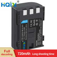HQIX for Canon EOS 350D 400D MVX30i MVX35i MVX40I MD235 MVX45i MVX330i MD215 MD225 DC310 DC320 Camera NB-2L 2LH Charger Battery