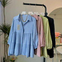 Blouse Polos Wanita / Atasan Cewek Korea Style / Blus Premium Cewek E.100 Pasti Promo