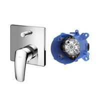 TBG09S04T ก๊อกผสมยืนอาบน้ำชนิดฝังผนัง