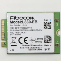 01AX761 Fibocom L830-EB WWAN Card For Lenovo Thinkpad X280 T480 T490 T490s T590 P53s X390 L490 L590 P43s T480s X390 Yoga