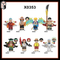 One Piece Đồ chơi Lắp ráp Monkey D Grap Marco Mô hình Luffy Ace Sanks Phiên Bản Mới X0353