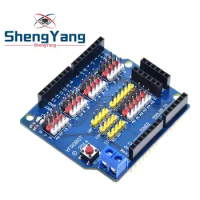 TZT Sensor Shield Expansion Board Shield UNO R3 V5.0 Electric Module New for arduino uno r3