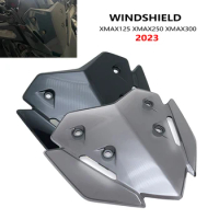 NEW 2023 XMAX 300 For YAMAHA XMAX300 XMAX250 XMAX-300 250 Motorcycle Windshield WindScreen Visor Viser Deflector
