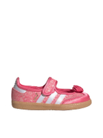รองเท้าผ้าใบเด็กเล็กผู้หญิง adidas Disney Princess Samba Jane สีชมพู