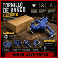 MURAH Catok Meja 60 mm Ragum Mini Penjepit Klem Tanggem Bench Vise Fixed