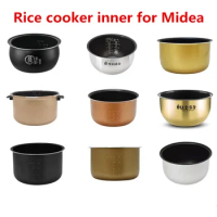 Rice Cooker Liner for Midea Pressure Cooker Lnner Pot Rice Pressure Cooker Black pot Inner Pot Non-stick Inner Pots