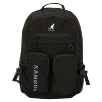 KANGOL 機能後背包 黑-6425174320