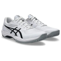 【asics 亞瑟士】網球鞋 男鞋 運動鞋 GAME FF 黑白 1041A489-101