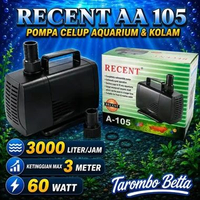RECENT AA 105 - Pompa Air Celup Kolam Ikan Aquarium Aquascape AA105