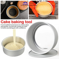 Loyang Bongkar Pasang Bulat Diameter 32 CM Loyang Bongpas Stainless Steel Tebal Round Cake Bulat Kue