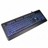 INTOPIC KBD-78L USB 多媒體 發光 巧克力 鍵盤 USB鍵盤