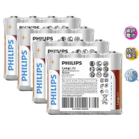 PHILIPS 飛利浦 3號 4號碳鋅電池4入 16入(公司貨)_3號碳鋅電池_16入*10