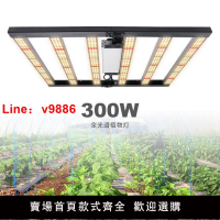 【台灣公司 超低價】LED光譜植物燈300W可調光適合育苗多肉室內家用大棚種綠植大功率