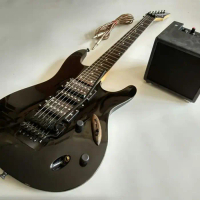 PAKET GITAR LISTRIK IBANEZ S SERIES BLACK AMPLY DAN JACK - HOPE ONE