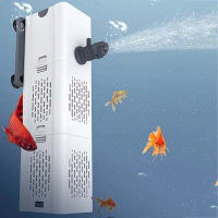 Pompa Air Aquarium Ikan Filter Air Kolam Ikan 25W Pompa Oksigen Ikan
