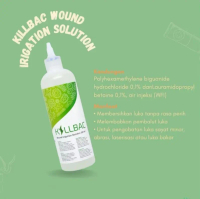 Killbac Wound Irrigation Solution 350 mL cairan pencuci luka