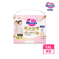 妙而舒極透舒膚妙兒褲 箱購(XXL24片x3包)