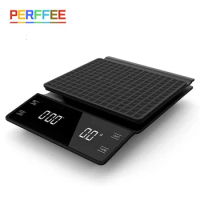 Coffee Scale with Timer 3kg/0.1g Touch Screen High Precision Pour Over Drip Coffee Barista Espresso Digital Electronic Scale