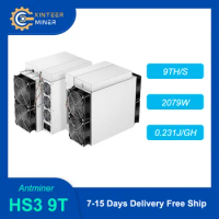 New Bitmain Antminer HS3 9T 2079W HNS Miner Profitable Cryptocurrency Mining Asic Miner