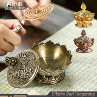 Tempat Pembakaran Dupa Pembakar Dupa Backflow Tempat Dupa Mini Lotus Wadah Dupa