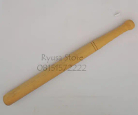 Ryusa Store Pemukul Kasti Tongkat Kasti Olahraga Baseball Alat Kayu Panjang 54 cm untuk Baseball & S