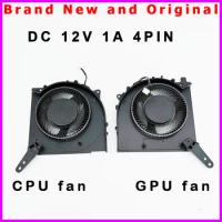 New Laptop CPU GPU Fan for Lenovo Legion 5 15IAH7H fan cooler radiator 5H40S20492 82RB