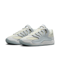 【NIKE 耐吉】籃球鞋 男鞋 運動鞋 包覆 緩震 KD18 EP 米灰 HV1991-001