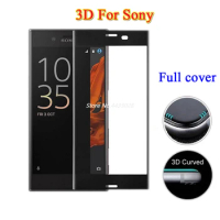 3D Full Cover Tempered Glass for Sony Xperia XZ Premium Screen Protector Film for Sony Xperia XZ Premium XA1 Plus XA1 XA Ultra