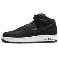 AIR FORCE 1 MID STUSSY BLACK