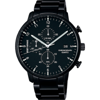 ISSEY MIYAKE C系列計時手錶(NYAD008Y)-黑/42mm
