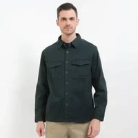 Cardinal Kemeja Jaket Lengan Panjang Pria C0016J06H Green M