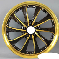 Gold Color 18 Inch 18x7.5 5x114.3 Car Alloy Wheel Rims Fit For Toyota