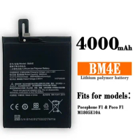 High Quality Replacement Battery For Xiaomi POCO F1 Phone Battery Mi POCO Phone F1 BM4E Phone Built-in Lithium Battery