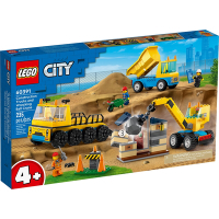 樂高LEGO 城市系列 - LT60391 工程卡車和拆除起重機