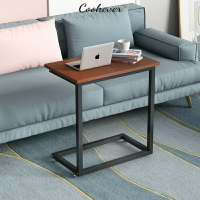 鐵藝沙發邊幾角幾小茶幾簡約移動床邊桌C型夾縫桌側邊電腦桌 小山好物