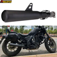 For Honda CMX300 Rebel CMX500 Rebel for Honda Rebel 300 Rebel 300 2017-2024 Motorcycle Exhaust Muffler Escape Middle Link Pipe