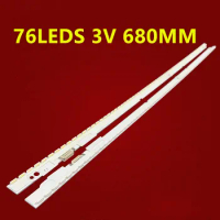 100% New 2pcs/Kit LED strips for SAMSUNG 55 TV UN55ES6500 UN55ES6100 UN55ES6900 2012SVS55-7032NNB 2D